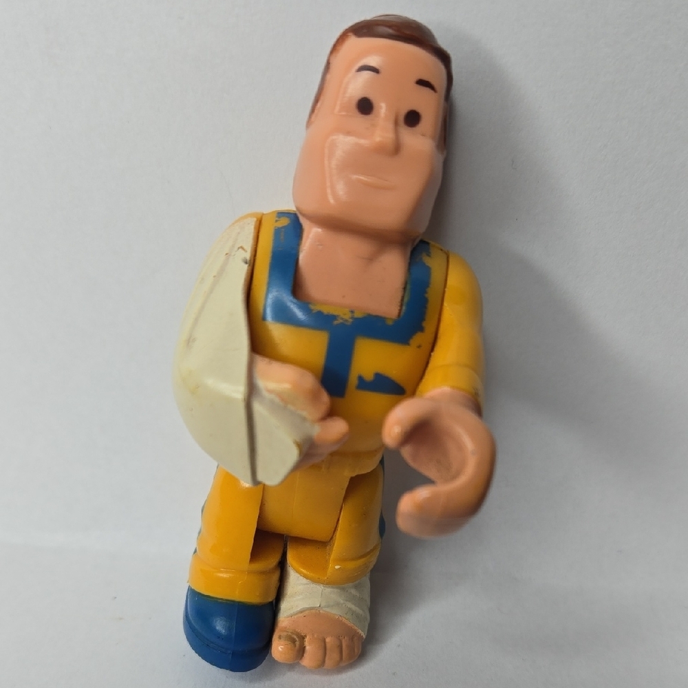 Fisher Price Husky Helper Action Figure, 3.5" Vintage